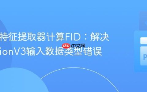 自定义特征提取器计算FID：解决InceptionV3输入数据类型错误
