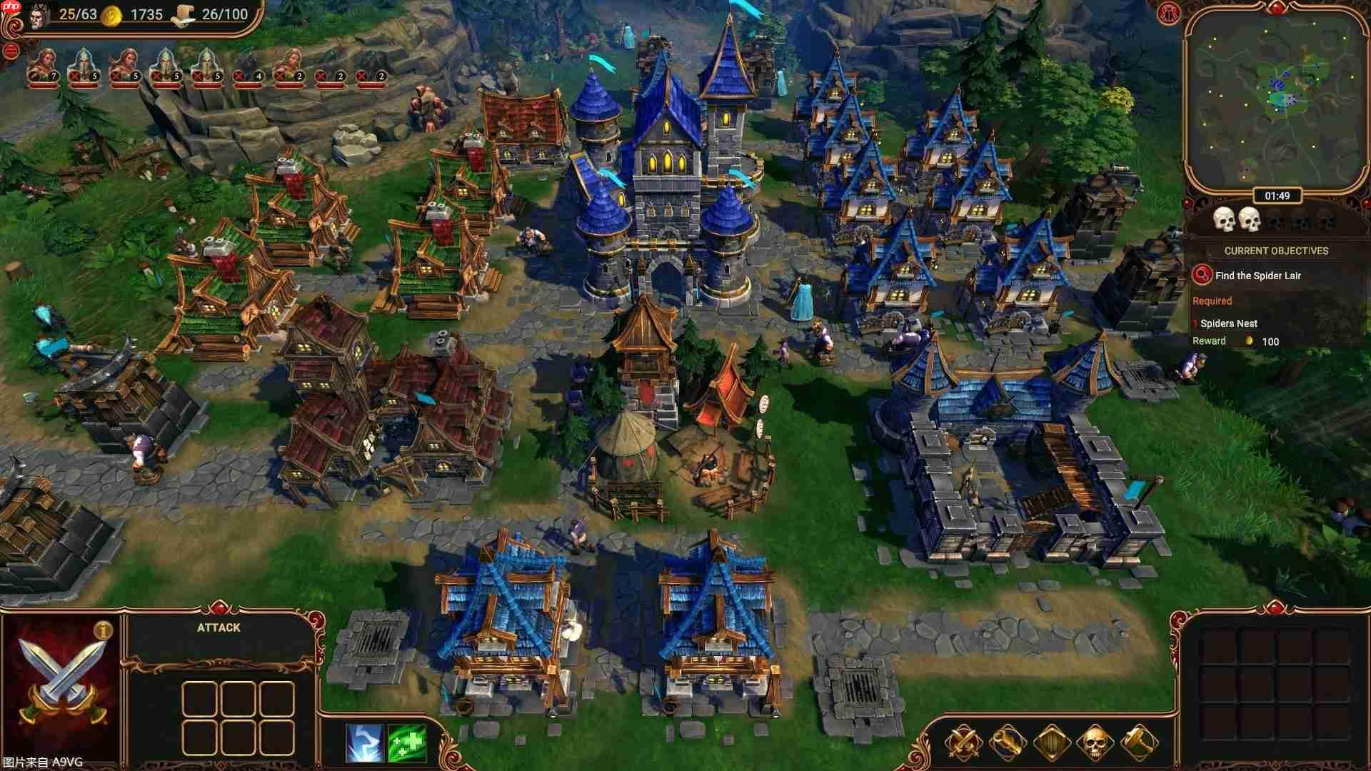 《莱萨里亚:英雄之歌》今日Steam正式发售