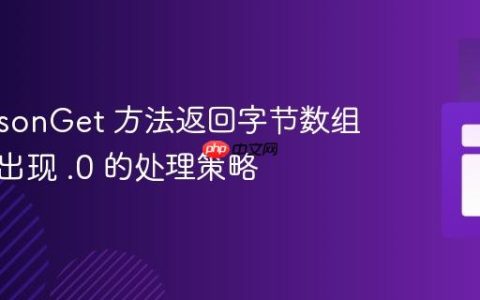 Jedis jsonGet 方法返回字节数组值末尾出现 .0 的处理策略
