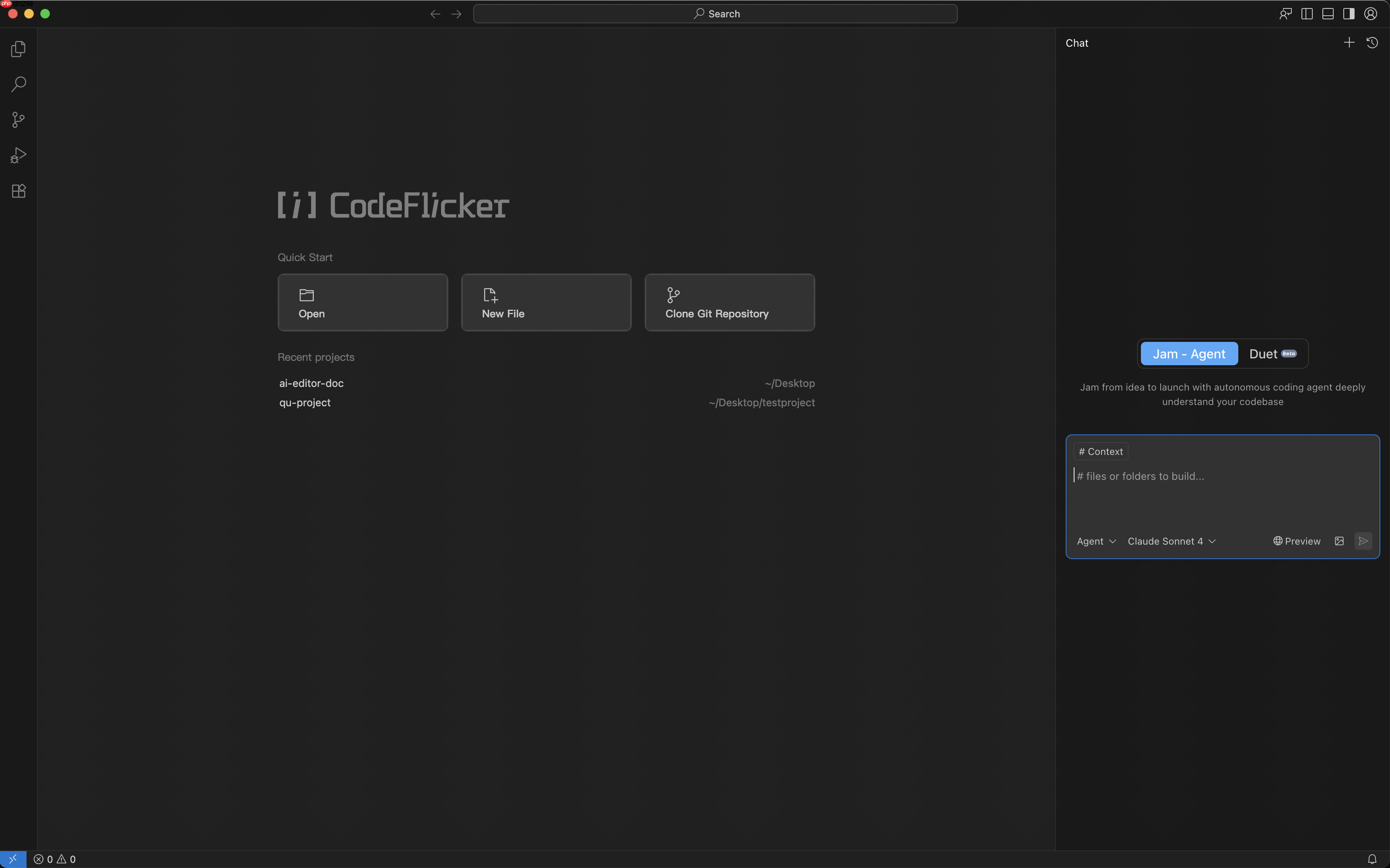 快手发布 ai 原生 ide “codeflicker”