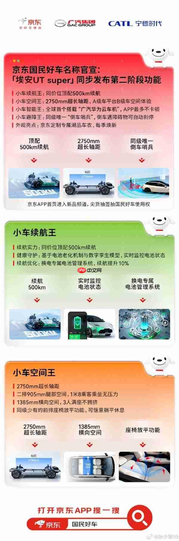 京东“国民好车”定名为 率先搭载“广汽华为云车机”技术