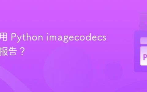 如何禁用 Python imagecodecs 的性能报告？