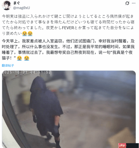 夜猫子的胜利!玩家通宵玩《宝可梦ZA》撞上小偷撬锁
