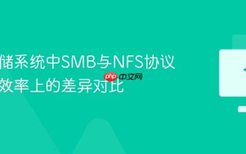 网络存储系统中SMB与NFS协议在传输效率上的差异对比