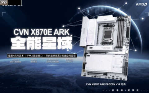 旗舰规格，纯白美学！七彩虹首款X870E主板正式开售
