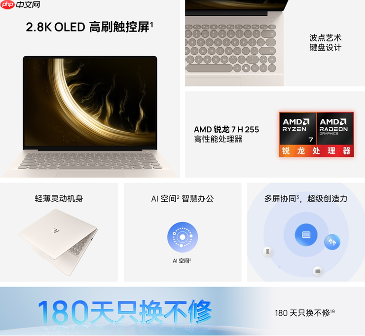 WIKO Hi MateBook 14 锐龙版:以2.8 KOLED护眼屏与AMD强芯,精准击破效率焦虑