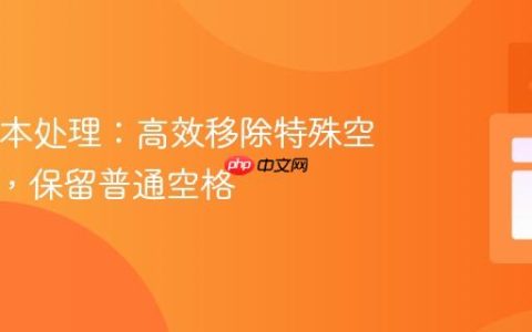 Java文本处理：高效移除特殊空白字符，保留普通空格