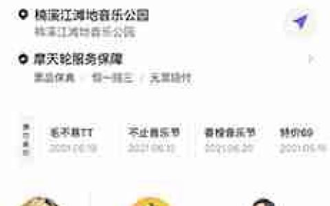 摩天轮票务app购票方法