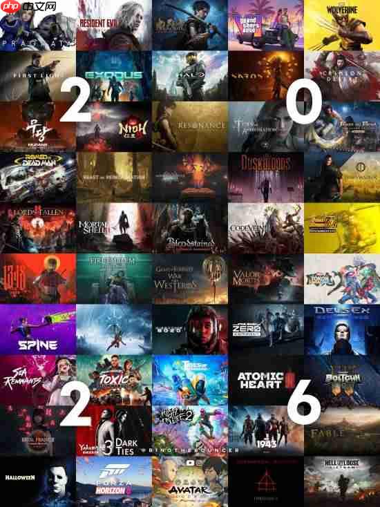 2026年游戏阵容空前:重磅大作来袭!经典IP重聚!