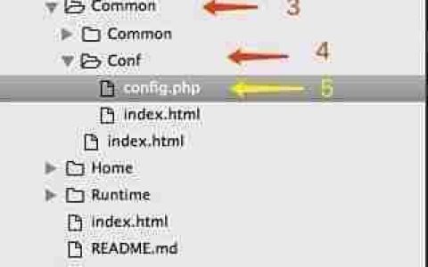 MAMP+ThinkPHP连接MySQL