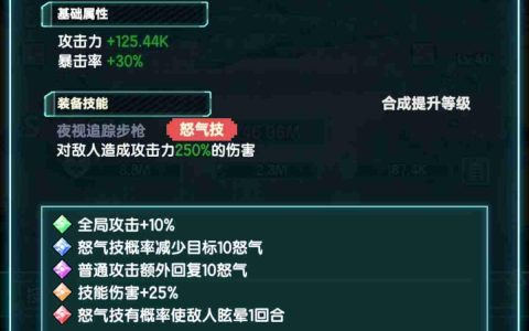 《我在诡秘搜物资》能抗衡大宝剑的流派怒气暴击流分享