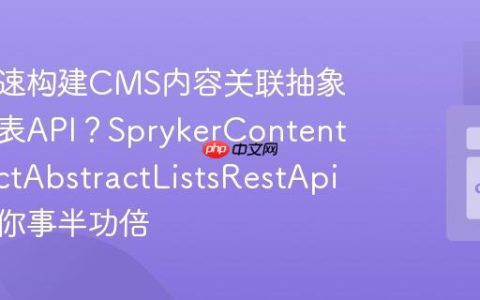如何快速构建CMS内容关联抽象产品列表API？SprykerContentProductAbstractListsRestApi模块助你事半功倍