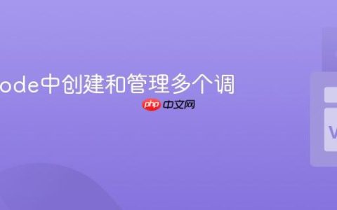 在VSCode中创建和管理多个调试配置