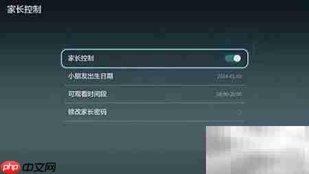 荣耀盒子Voice家长控制开启指南