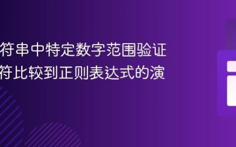 Java字符串中特定数字范围验证：从字符比较到正则表达式的演进