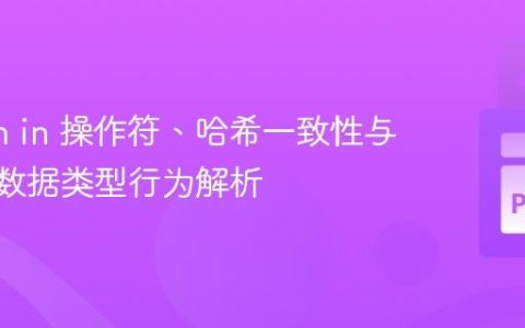 Python in 操作符、哈希一致性与Polars数据类型行为解析