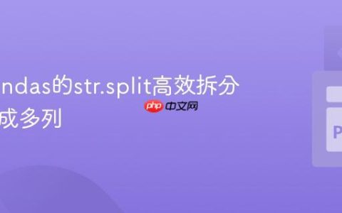 利用Pandas的str.split高效拆分列并生成多列