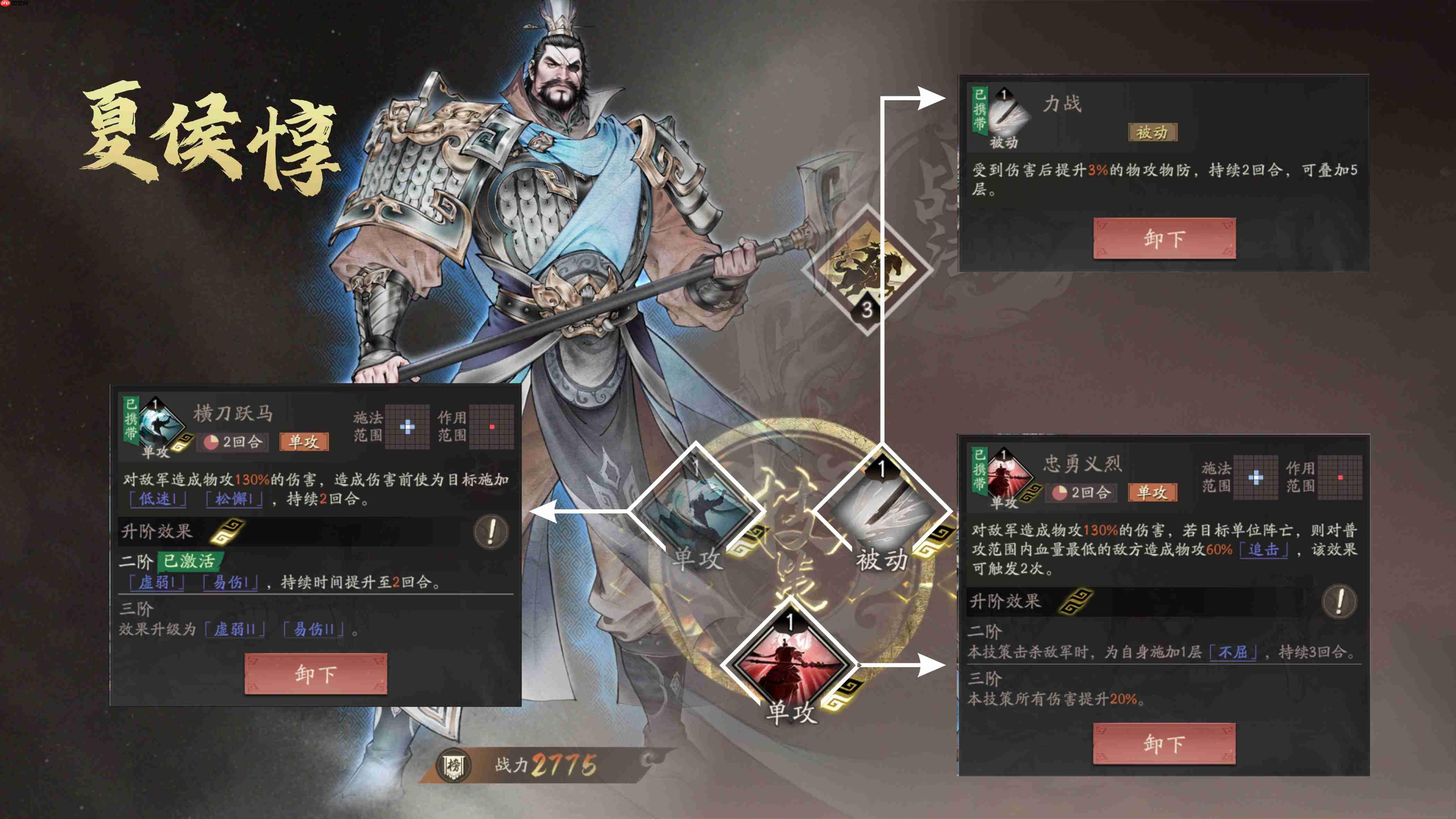《三国望神州》夏侯惇重点培养建议