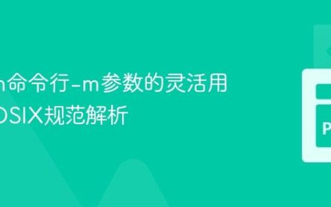 Python命令行-m参数的灵活用法与POSIX规范解析