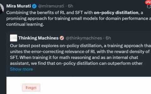 Thinking Machine 新研究刷屏！结合 RL+ 微调优势，小模型训练更具性价比了