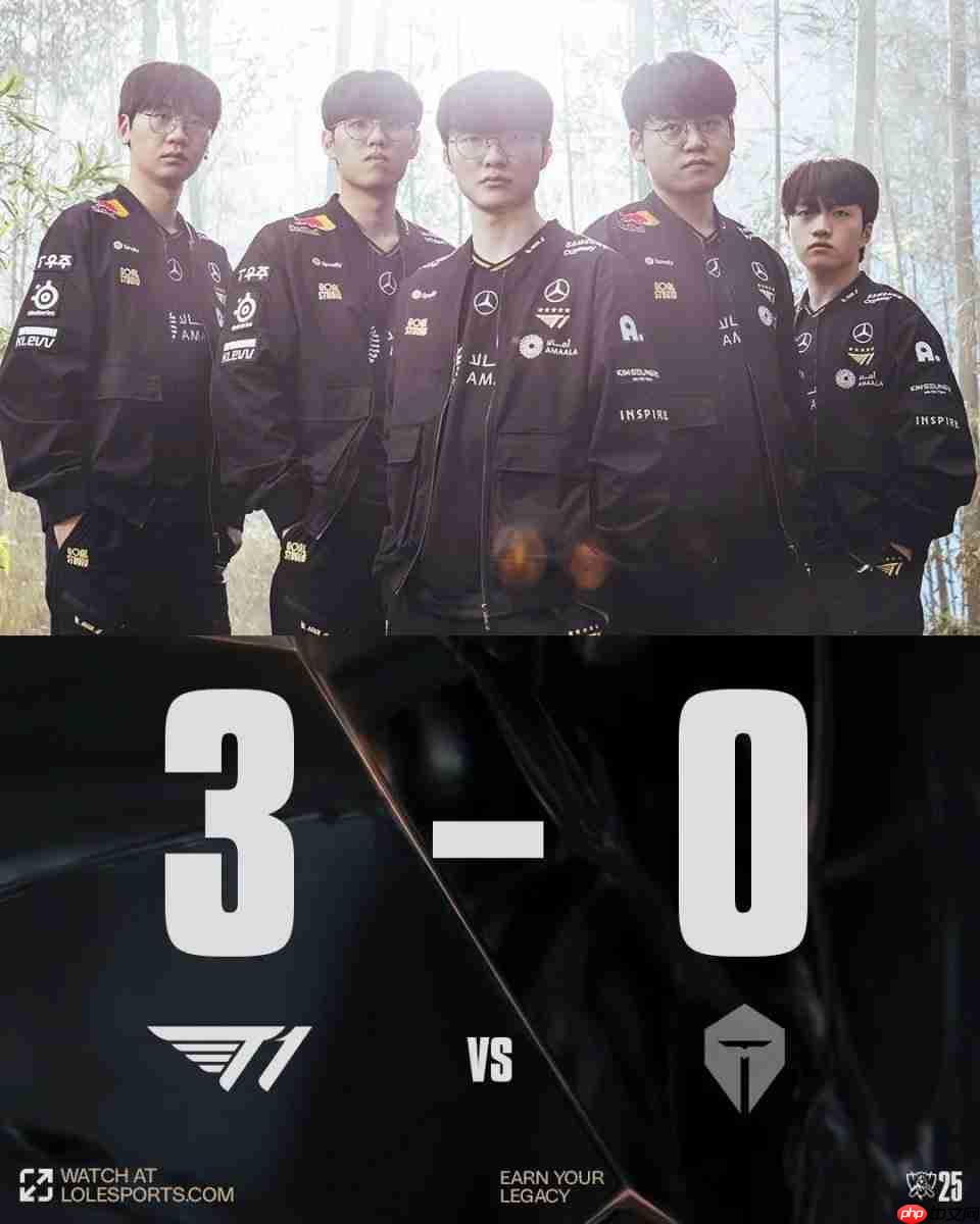 一穿三LPL! T1世界赛即将冲击三连冠