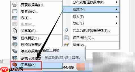 ArcGIS创建ToolBox教程