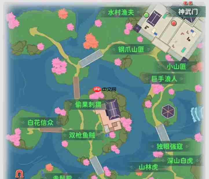 《热血江湖:归来》超绝的风景打卡点推荐