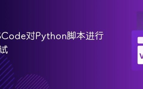 使用VSCode对Python脚本进行断点调试