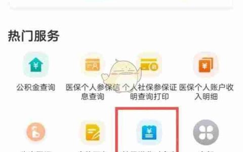 《天府通办》社保缴费教程