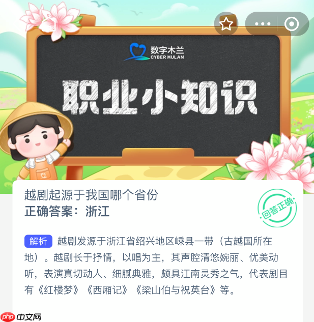 越剧起源于我国哪个省份