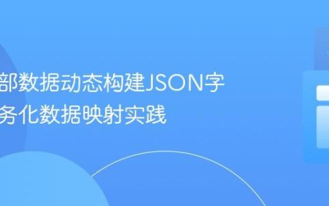 基于外部数据动态构建JSON字段：服务化数据映射实践