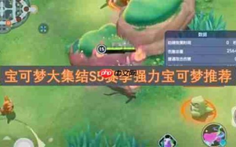 宝可梦大集结S5赛季强力宝可梦推荐