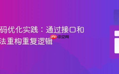 Java代码优化实践：通过接口和辅助方法重构重复逻辑