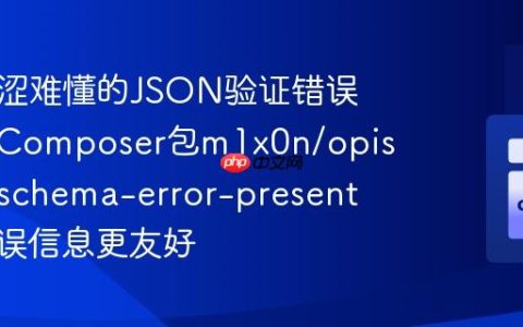 告别晦涩难懂的JSON验证错误：使用Composer包m1x0n/opis-json-schema-error-presenter让错误信息更友好