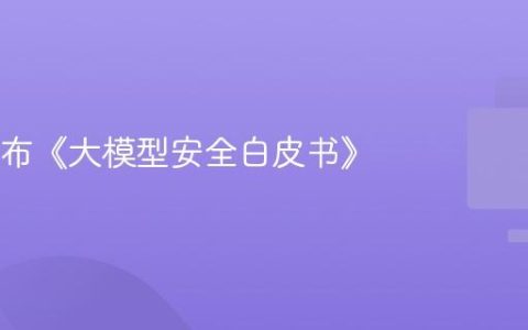 360 发布《大模型安全白皮书》
