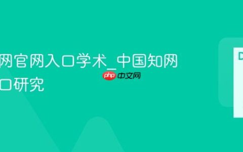 中国知网官网入口学术_中国知网官网入口研究