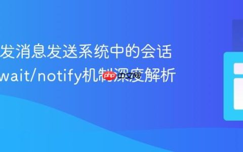 Java并发消息发送系统中的会话管理与wait/notify机制深度解析