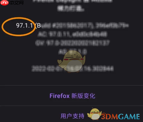 《火狐浏览器》查看版本号方法