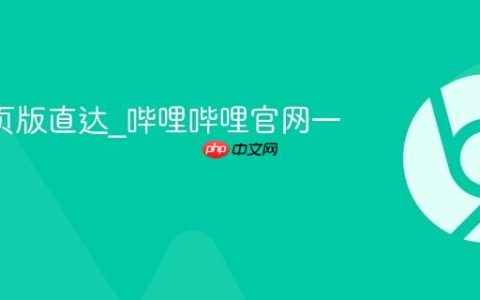 b站网页版直达_哔哩哔哩官网一键进入