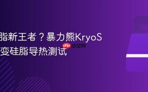 散热硅脂新王者？暴力熊KryoSheet相变硅脂导热测试