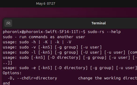 Ubuntu 25.10 默认 sudo 工具出现两处中等安全漏洞