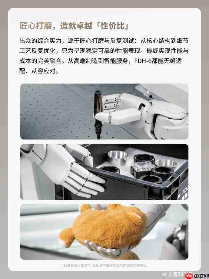 傅利叶 FDH-6 灵巧手上线 售价 4999 元再现真实手感 