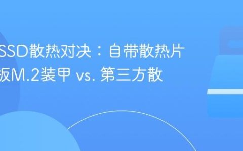 旗舰级SSD散热对决：自带散热片 vs. 主板M.2装甲 vs. 第三方散热器