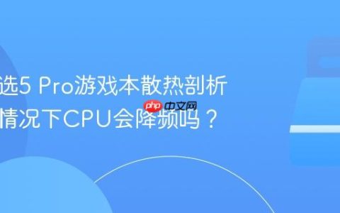 华硕天选5 Pro游戏本散热剖析：双烤情况下CPU会降频吗？
