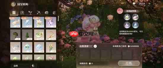 无限暖暖家园怎么进行售卖-无限暖暖家园售卖优先级介绍