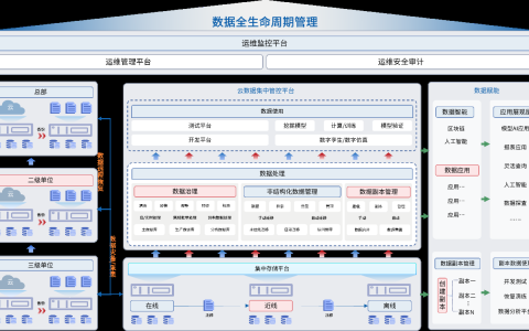 数据全生命周期管理解决方案