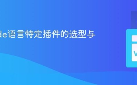 VSCode语言特定插件的选型与评估
