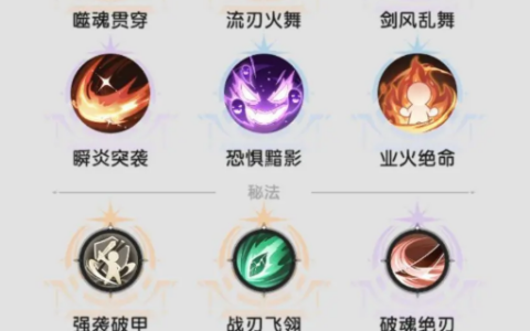 《杖剑传说》四转斗士技能介绍