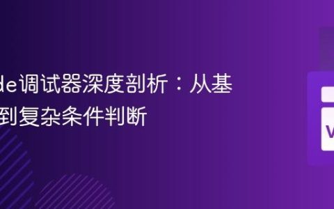 VSCode调试器深度剖析：从基础断点到复杂条件判断