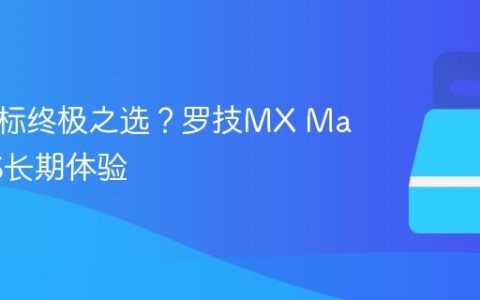 办公鼠标终极之选？罗技MX Master 3S长期体验